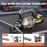 Rebar Cutters: VEVOR Electric Hydraulic Rebar Cutter, 1000W Portable Rebar Cutter, Cutting up to 5/8 Inch (4-16mm) #5 Rebar within 2 Seconds, High Power Steel Rebar Cutter with Oil Can Rich Accessories,Black RC-16