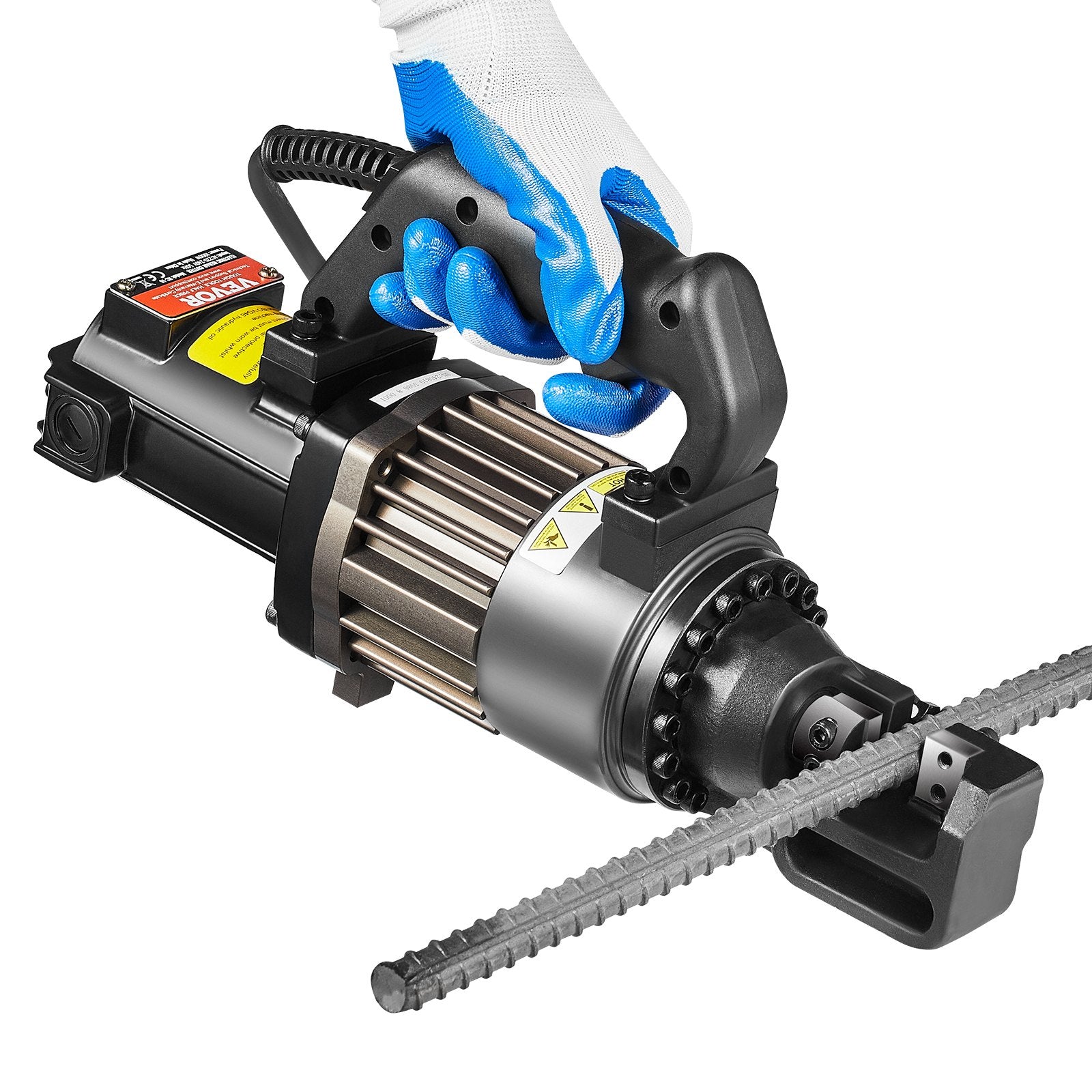 Rebar Cutters: VEVOR Electric Hydraulic Rebar Cutter, 1000W Portable Rebar Cutter, Cutting up to 5/8 Inch (4-16mm) #5 Rebar within 2 Seconds, High Power Steel Rebar Cutter with Oil Can Rich Accessories,Black RC-16