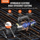 Chainsaws: VEVOR 1500W Electric Hydraulic Rebar Cutter Cutting up to 7/8 Inch #7 4-22mm