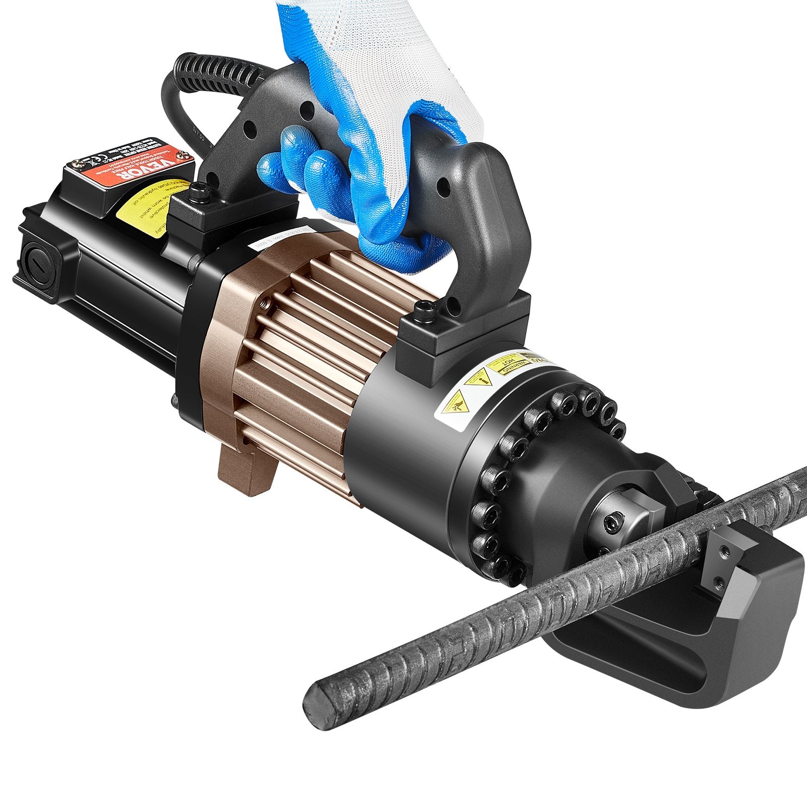 Chainsaws: VEVOR 1500W Electric Hydraulic Rebar Cutter Cutting up to 7/8 Inch #7 4-22mm