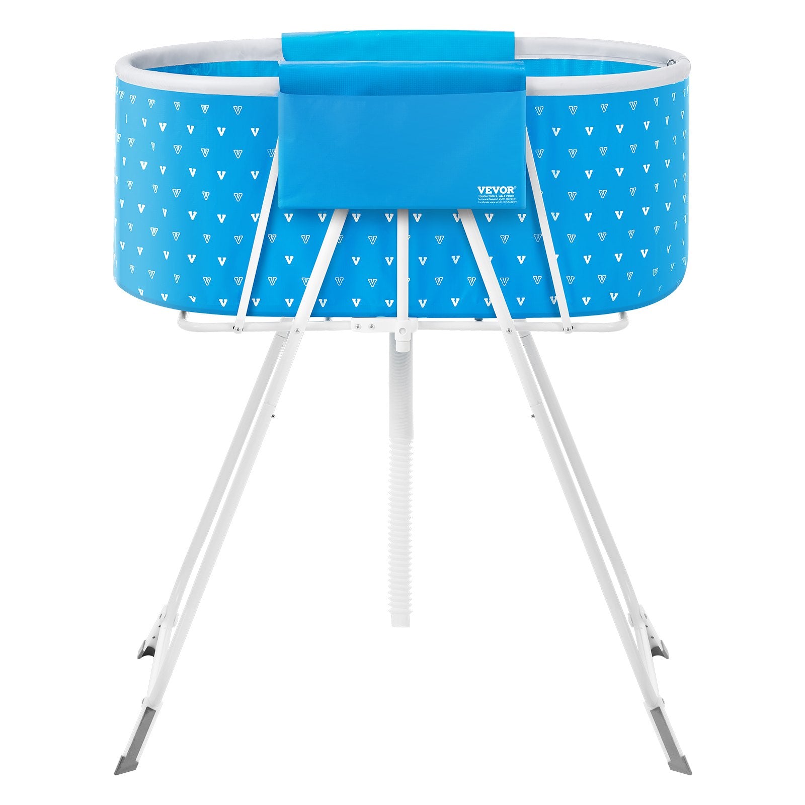 Dog Playpens & Gates: VEVOR Portable Dog Bathtub, Elevated & Foldable Space-saving Pet Shower Station with Quick Drainage, Bathing Tub for Washing & Grooming Small and Medium Size Dogs and Cats Indoor & Outdoor, Light Blue