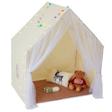 Tents: VEVOR Kids Play Tent, Kids Tent for Kids 1-5 Years Old, Toddler Tent with Mat and Tent Lamp, Tent for Kids with Windows for Indoor and Outdoor, Yurt Tent for Boys and Girls, Beige