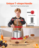 Speciality Appliances: VEVOR Fruit Wine Press Manual Press for Wine Making 1.6 Gal/6L Stainless Steel