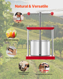 Speciality Appliances: VEVOR Fruit Wine Press Manual Press for Wine Making 1.6 Gal/6L Stainless Steel