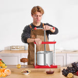Speciality Appliances: VEVOR Fruit Wine Press Manual Press for Wine Making 1.6 Gal/6L Stainless Steel