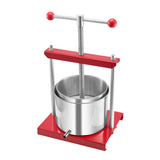 Speciality Appliances: VEVOR Fruit Wine Press Manual Press for Wine Making 1.6 Gal/6L Stainless Steel
