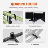 Back Care: VEVOR 2-Bike Rack Hitch Mount Folding Carrier Car Truck SUV 1.25