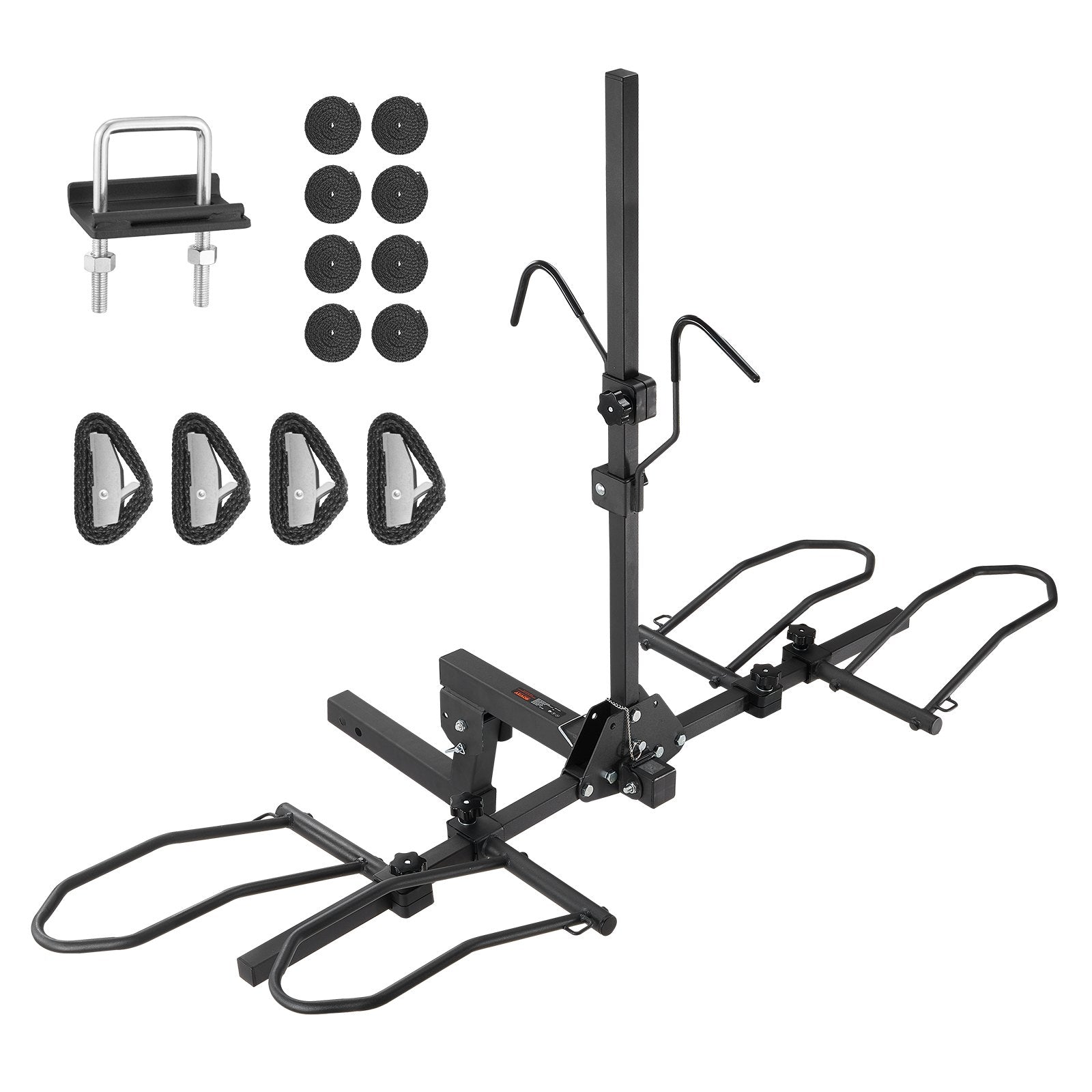 Bicycle Stands & Storage: VEVOR 2-Bike Rack Hitch Mount 160lbs Folding Carrier Car Truck SUV 2