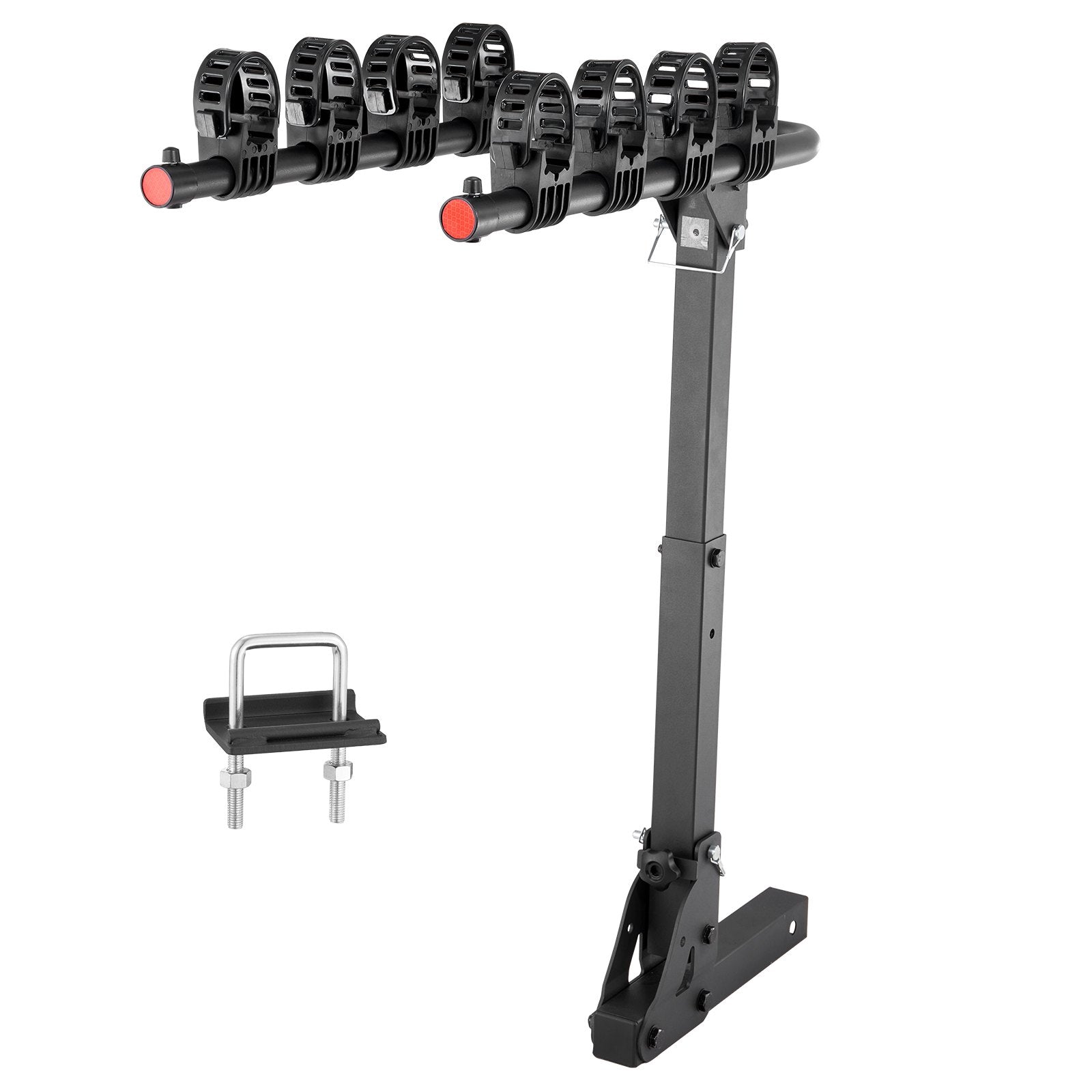 Bicycle Stands & Storage: VEVOR 4 Bike Rack Hitch Mount Folding Swing Down Bicycle Carrier Car Truck SUV 150 lbs