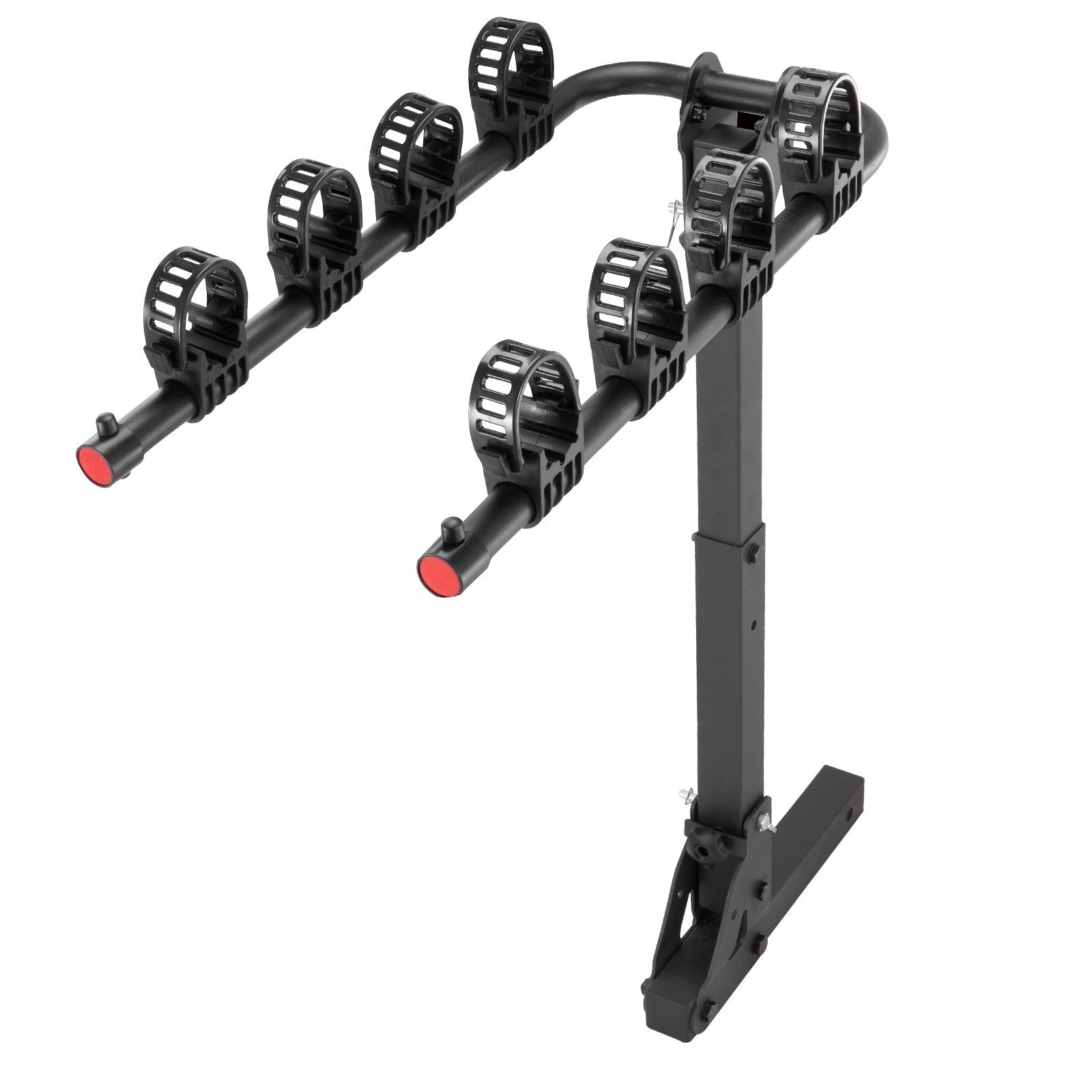 Bicycle Stands & Storage: VEVOR 4 Bike Rack Hitch Mount Folding Swing Down Bicycle Carrier Car Truck SUV 150 lbs