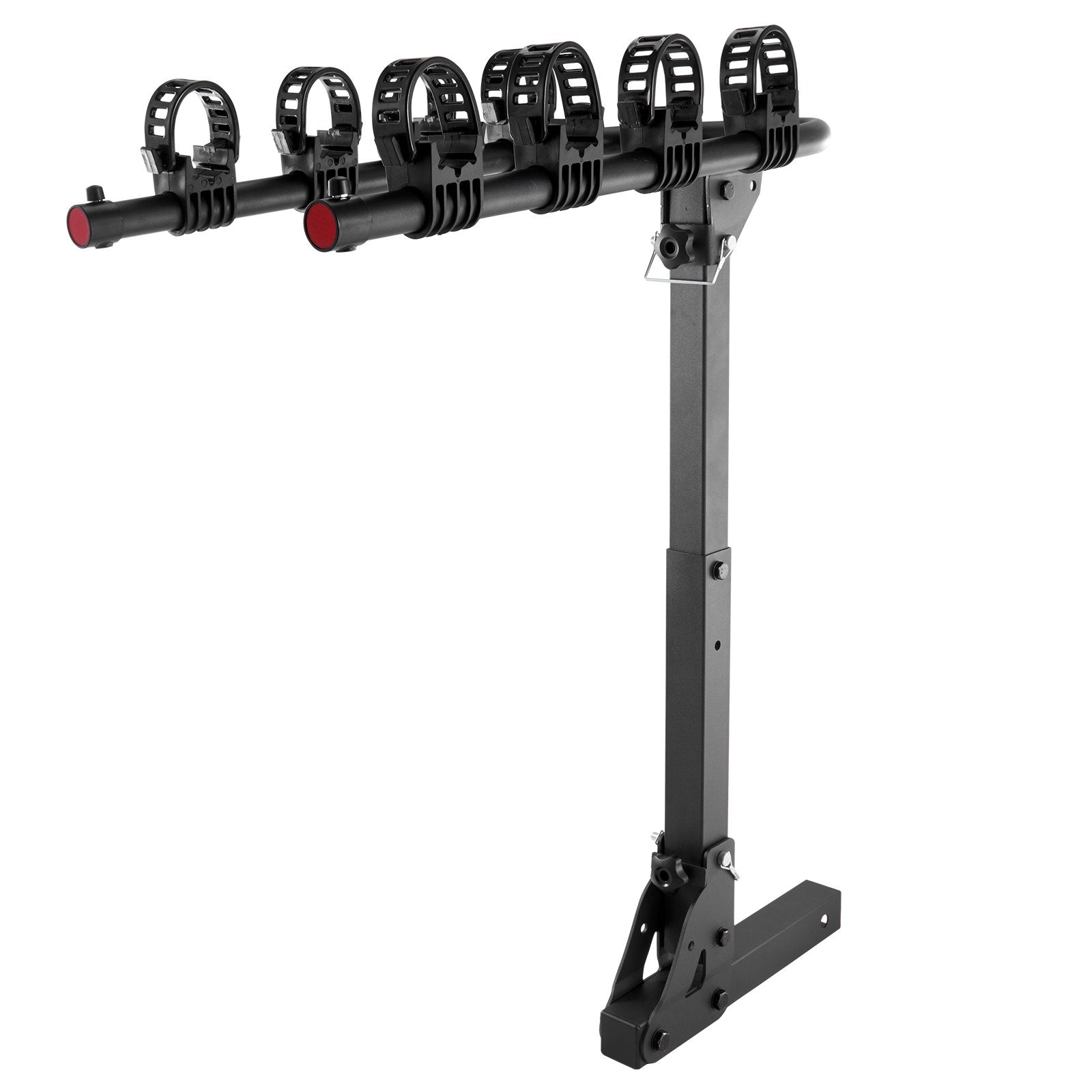 Bicycle Stands & Storage: VEVOR 4 Bike Rack Hitch Mount Folding Swing Down Bicycle Carrier Car Truck SUV 150 lbs