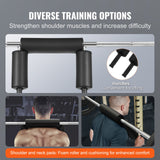 Basketball & Basketball Accessories: VEVOR Safety Squat Bar, 318kg Fitness Squat  Bar, Safety Squat Bar Attachment with Shoulder and Arm Pads, 28mm Diameter Weight Bar, Ideal for Front Squats, Lunges, Rehab, Physical Therapy