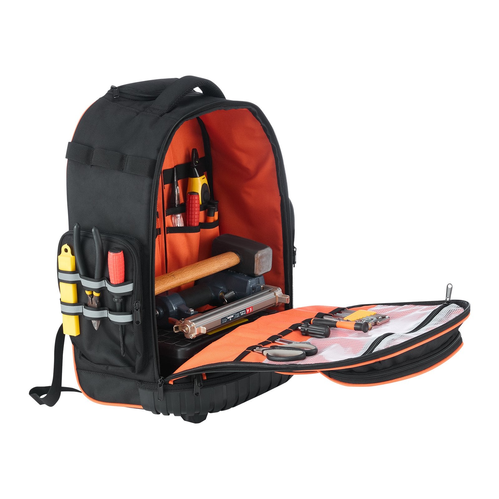 Mobility & Accessibility: VEVOR Rolling Tool Backpack, 110 lbs Load Capacity, 45 Pockets Heavy Duty Roller Tool Bag on Wheels, Adjustable Telescoping Handle & Stable Base, Toolbag Organizers for Construction, Mechanic