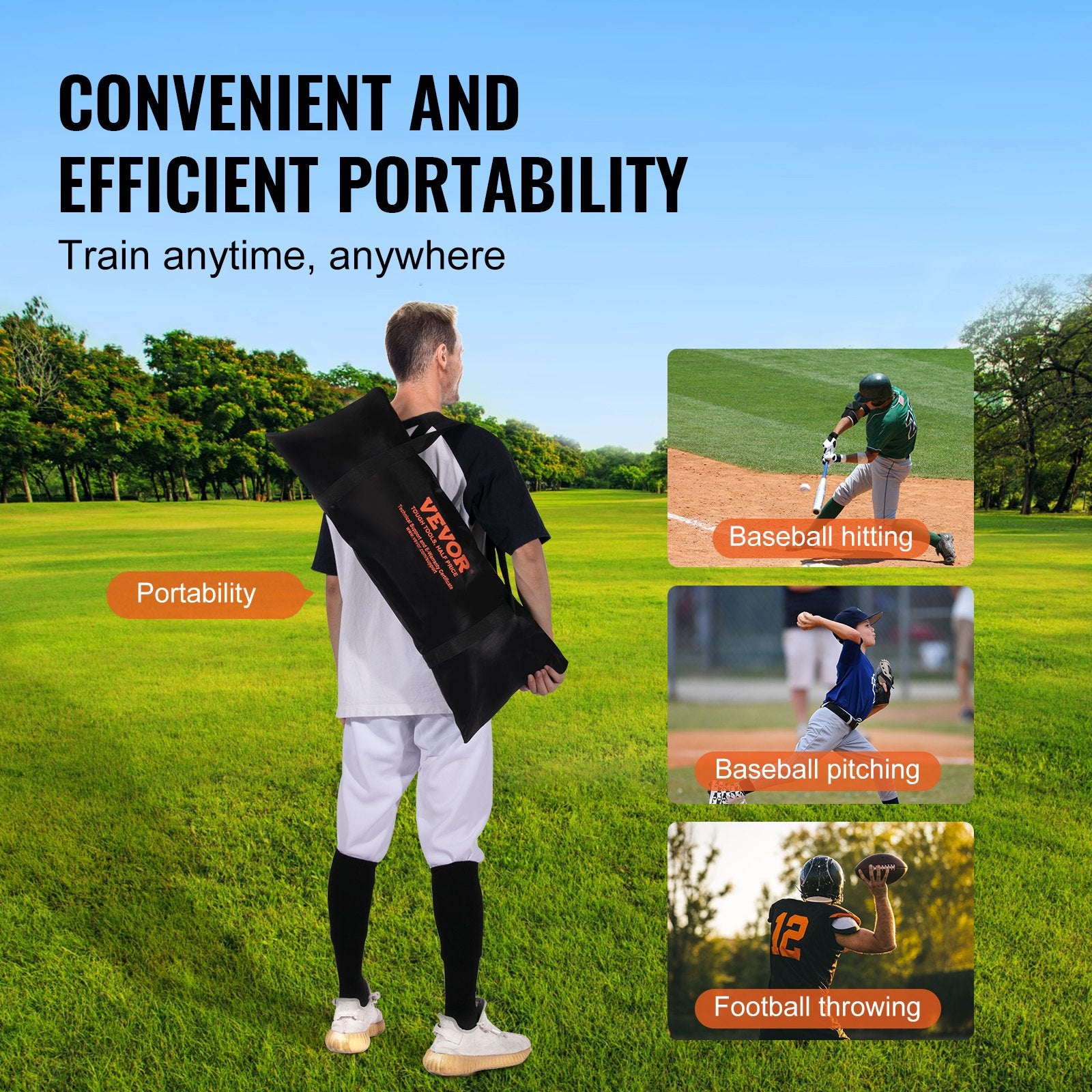 Basketball & Basketball Accessories: VEVOR 8 x 8 ft Football Trainer Throwing Net, Training Throwing Target Practice Net with 5 Target Pockets, Knotless Net Includes Bow Frame and Portable Carry Case, Improve QB Throwing Accuracy, Red