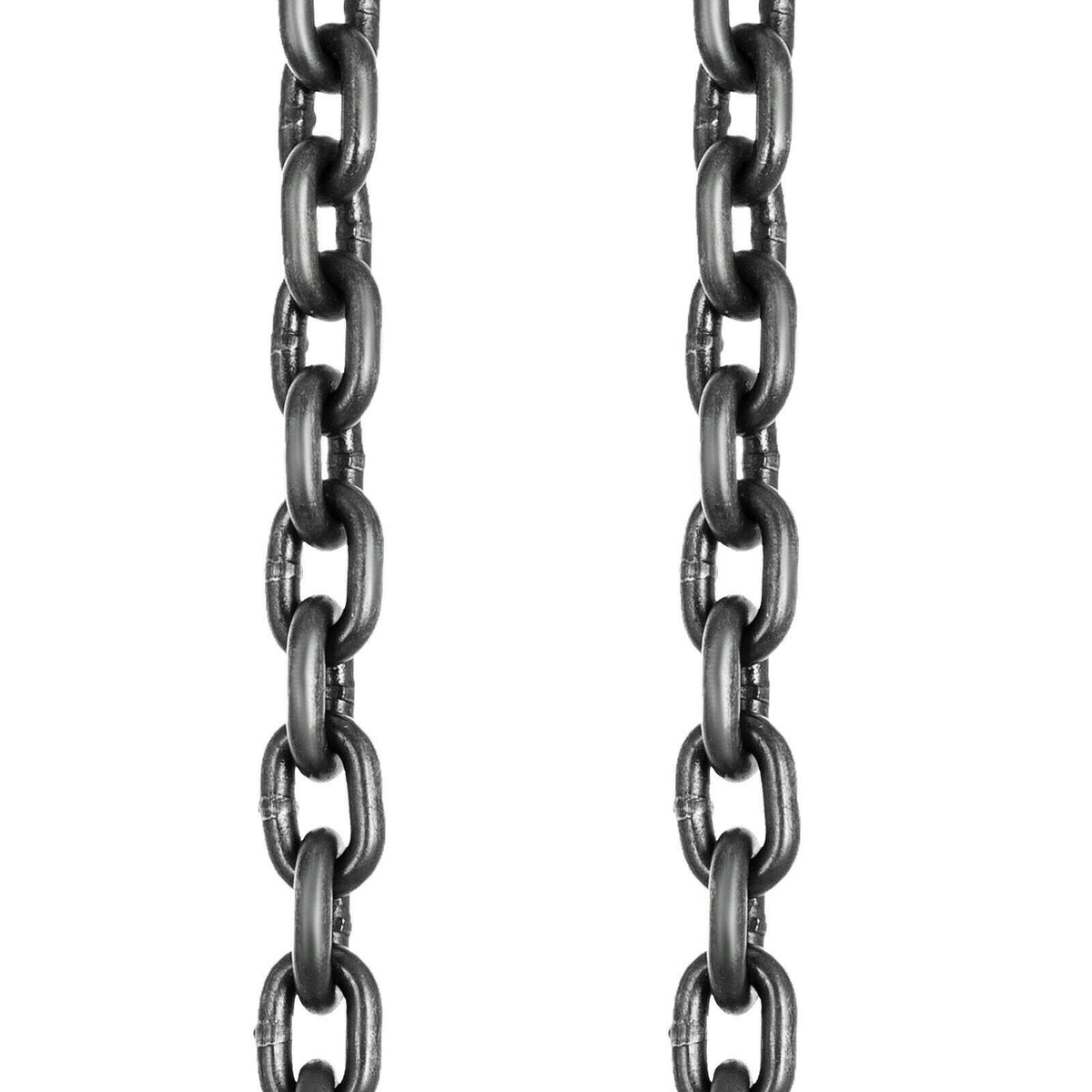 Chain Sling, 8 mm x 1m Lifting Chains with Hooks, G80 Engine Chain Hoist Lifts, 5 Ton Load Capacity Lifting Sling Chains for Engine Hoist, Engine Lift Chain with 4 Leg Grab Hooks Heavy Duty