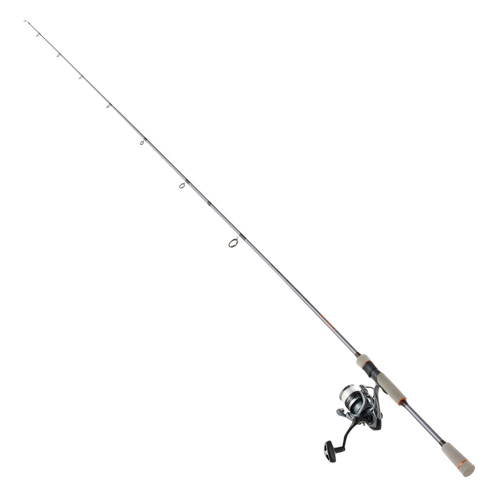 Rowing Boats: VEVOR Rod and Fishing Reel Combo, IM6 Fiberglass & Carbon Fiber Spinning Rod and Reel Combo, Bass Fishing Pole with 2m Two-Piece Rods, 6+1 Ball Bearings, Stainless Steel Guides with Ceramic Rings
