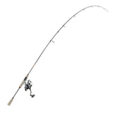 Rowing Boats: VEVOR Rod and Fishing Reel Combo, IM6 Fiberglass & Carbon Fiber Spinning Rod and Reel Combo, Bass Fishing Pole with 2m Two-Piece Rods, 6+1 Ball Bearings, Stainless Steel Guides with Ceramic Rings