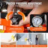 Automotive Cleaning: VEVOR Diaphragm Airless Paint Sprayer, 1100 W Efficiency Cart Airless Paint Sprayer, 2000 psi High Pressure Paint Airless Sprayer, with Extension Bar, for Home Interior and Exterior Spraying