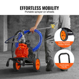 Automotive Cleaning: VEVOR Cart Airless Paint Sprayer Diaphragm Paint Airless Sprayer 900W Electric