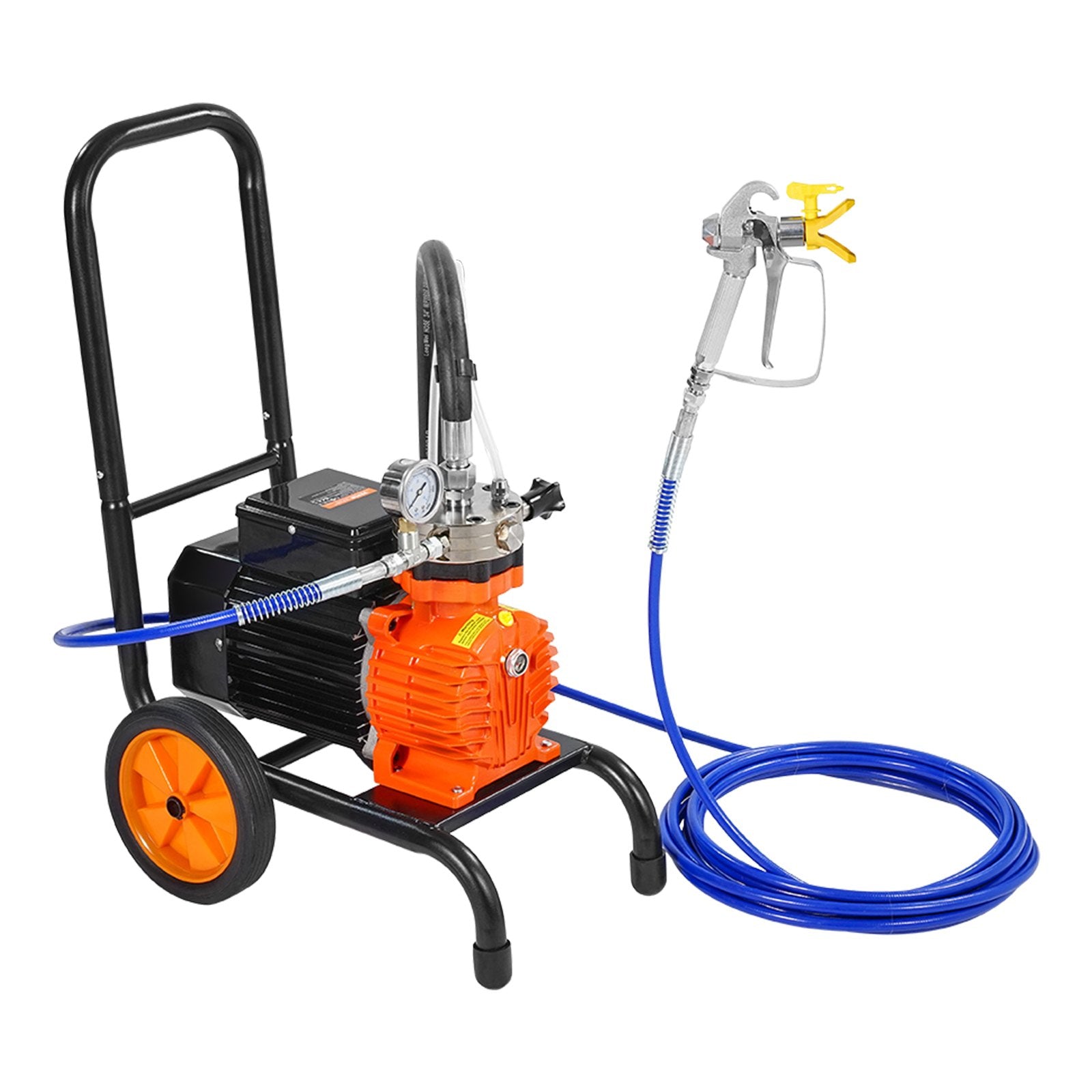 Automotive Cleaning: VEVOR Cart Airless Paint Sprayer Diaphragm Paint Airless Sprayer 900W Electric
