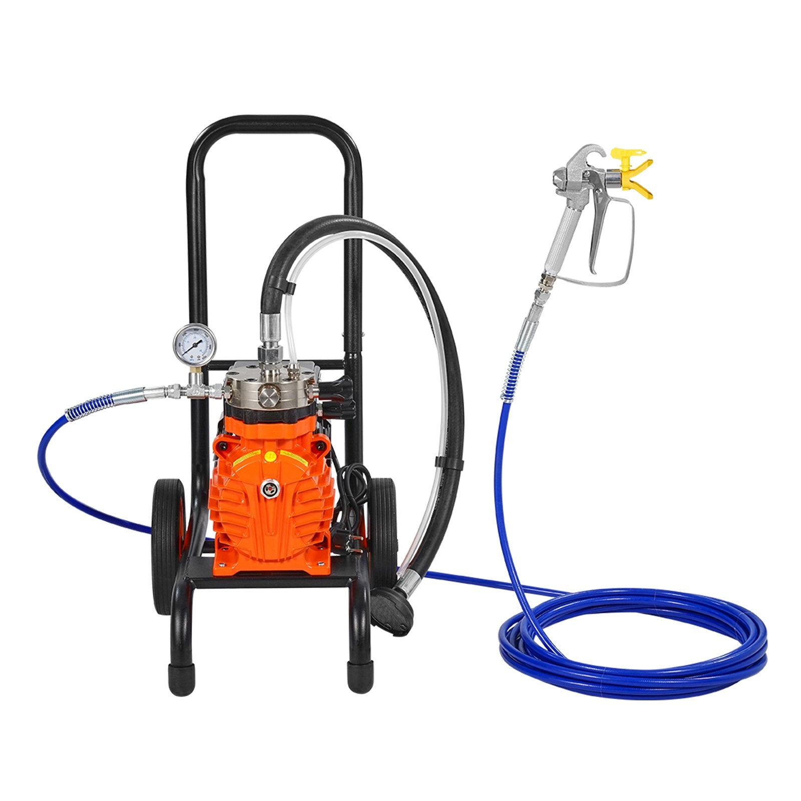 Automotive Cleaning: VEVOR Cart Airless Paint Sprayer Diaphragm Paint Airless Sprayer 900W Electric