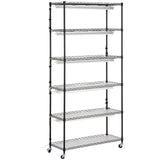Pots, Planters & Accessories: VEVOR Plant Stand with Grow Light 6 Tiers 180W 180 cm  Indoor Plant Grow Shelf