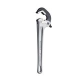 Greenhouses & Accessories: VEVOR Pipe Wrench, 14" Aluminum Straight Pipe Wrench, Automatic Jaw Adjustment, Adjustable Plumbing Wrench, Easy to Carry, Ergonomic Handle, Hangable Design, for Water Pipes, Automotive Repairs