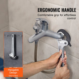 Greenhouses & Accessories: VEVOR Pipe Wrench, 14" Aluminum Straight Pipe Wrench, Automatic Jaw Adjustment, Adjustable Plumbing Wrench, Easy to Carry, Ergonomic Handle, Hangable Design, for Water Pipes, Automotive Repairs