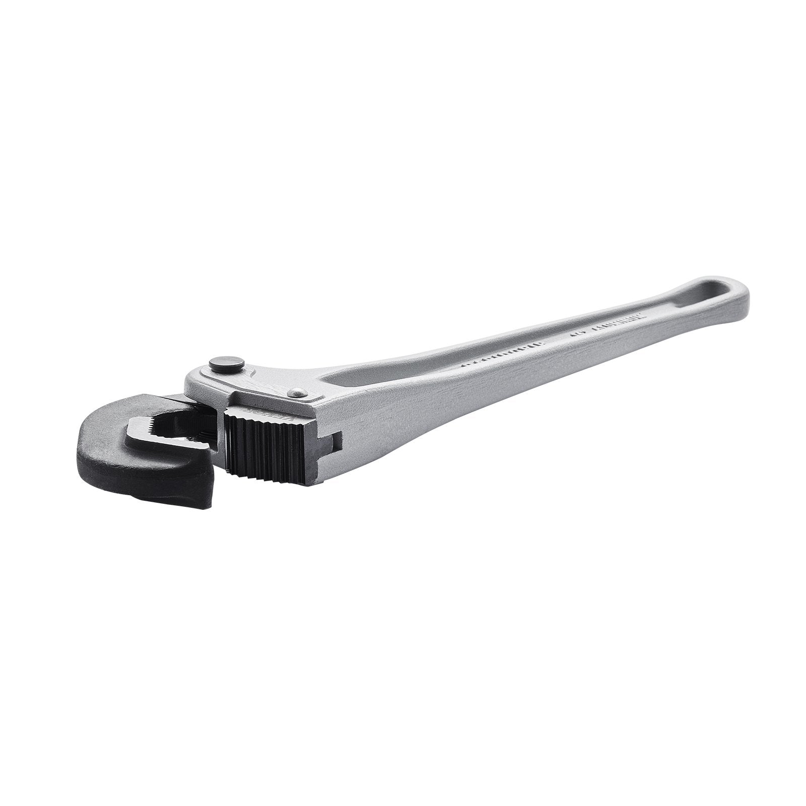 Greenhouses & Accessories: VEVOR Pipe Wrench, 14" Aluminum Straight Pipe Wrench, Automatic Jaw Adjustment, Adjustable Plumbing Wrench, Easy to Carry, Ergonomic Handle, Hangable Design, for Water Pipes, Automotive Repairs
