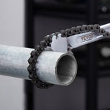 Greenhouses & Accessories: VEVOR Chain Wrench, 48 inch Chain Pipe Wrench, 13.4 inch Diameter Capacity, CRV Reversible Pipe Fitting Tool Wrench with High Strength Jaw and Ergonomic Handle, for Pipe Installation and Car Repair