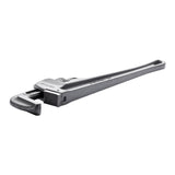 Greenhouses & Accessories: VEVOR Pipe Wrench, 18" Aluminum Straight Pipe Wrench, Adjustable Plumbing Wrench, with High Strength Jaw and Ergonomic Handle, Easy to Carry, Hangable Design, for Water Pipes, Automotive Repairs