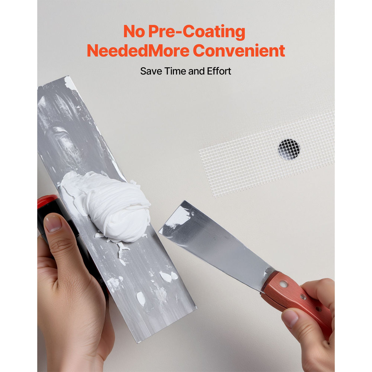 Drywall Mesh Tape, 50mm W x 45m L Self-Adhesive Fiberglass Drywall Joint Tape, 36 Rolls Dry Wall Patch for Easy Sheetrock Ceiling Crack Repair, to Achieve Smooth Even Wall Surface