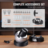 Audio Accessories: VEVOR Engraving Block 5 inch Ball Vise Setting Jewelry Ball Vise Engraving with 34PCS Attachment and Rubber Base