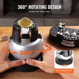 Audio Accessories: VEVOR Engraving Block 5 inch Ball Vise Setting Jewelry Ball Vise Engraving with 34PCS Attachment and Rubber Base