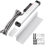 Gardening Tools: VEVOR Lathe Linear Scale 150 mm Linear Glass Scale, High Accuracy 0.0002" Optical Length, Precision Linear Scale, Aluminum Body for Drilling, Grinding, Mill Milling Lathe machine with Accessories