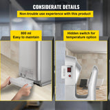 Automotive Cleaning: VEVOR Jet Hand Dryer Blade Hand Dryer Automatic High Speed for Washroom Silver
