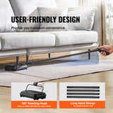 Commercial Cleaning Equipment: VEVOR Carpet Sweeper, 200 mm Sweeping Paths, Floor Sweeper Manual Non Electric, 300 ml Dustbin Capacity with Comb for Home Office Rugs Hardwood Surfaces Wood Floors Laminate, Cleans Dust Pet Hair