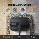 Commercial Cleaning Equipment: VEVOR Carpet Sweeper, 200 mm Sweeping Paths, Floor Sweeper Manual Non Electric, 300 ml Dustbin Capacity with Comb for Home Office Rugs Hardwood Surfaces Wood Floors Laminate, Cleans Dust Pet Hair