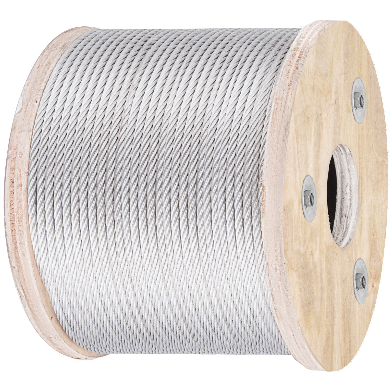 Automotive Repair & Speciality Tools: VEVOR 304 Stainless Steel Wire Rope Cable 4.8 mm 7x19 76 m reel