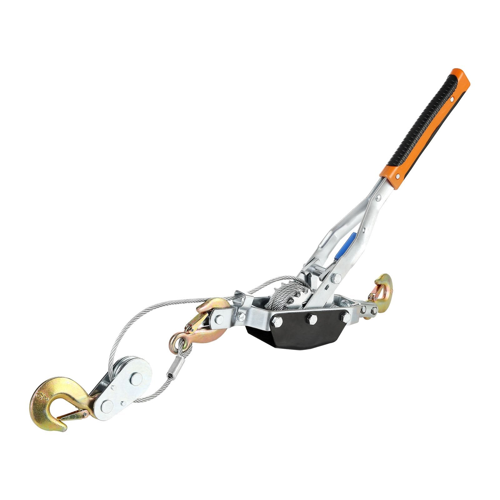 Gardening Tools: VEVOR Come Along Winch, 5 Ton Max Pulling Capacity, 3.5 m Steel Cable, 3 Hooks, Heavy Duty Ratchet Power Puller Tool with Dual Gears, Automotive Hoist Cable Puller Ideal for Vehicle Rescue