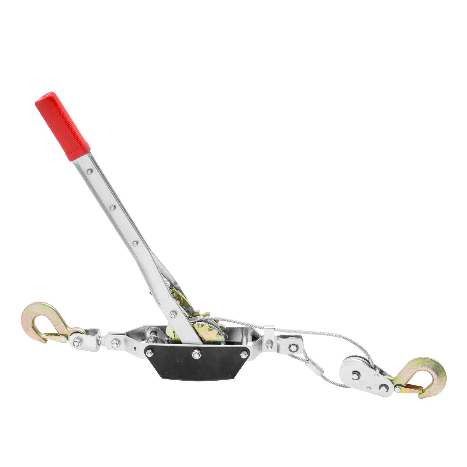 Automotive Lifts & Hoists: VEVOR Power Puller Come Along Winch 2 Ton 4409 lbs Heavy Duty Pull Hoist 2 Hooks