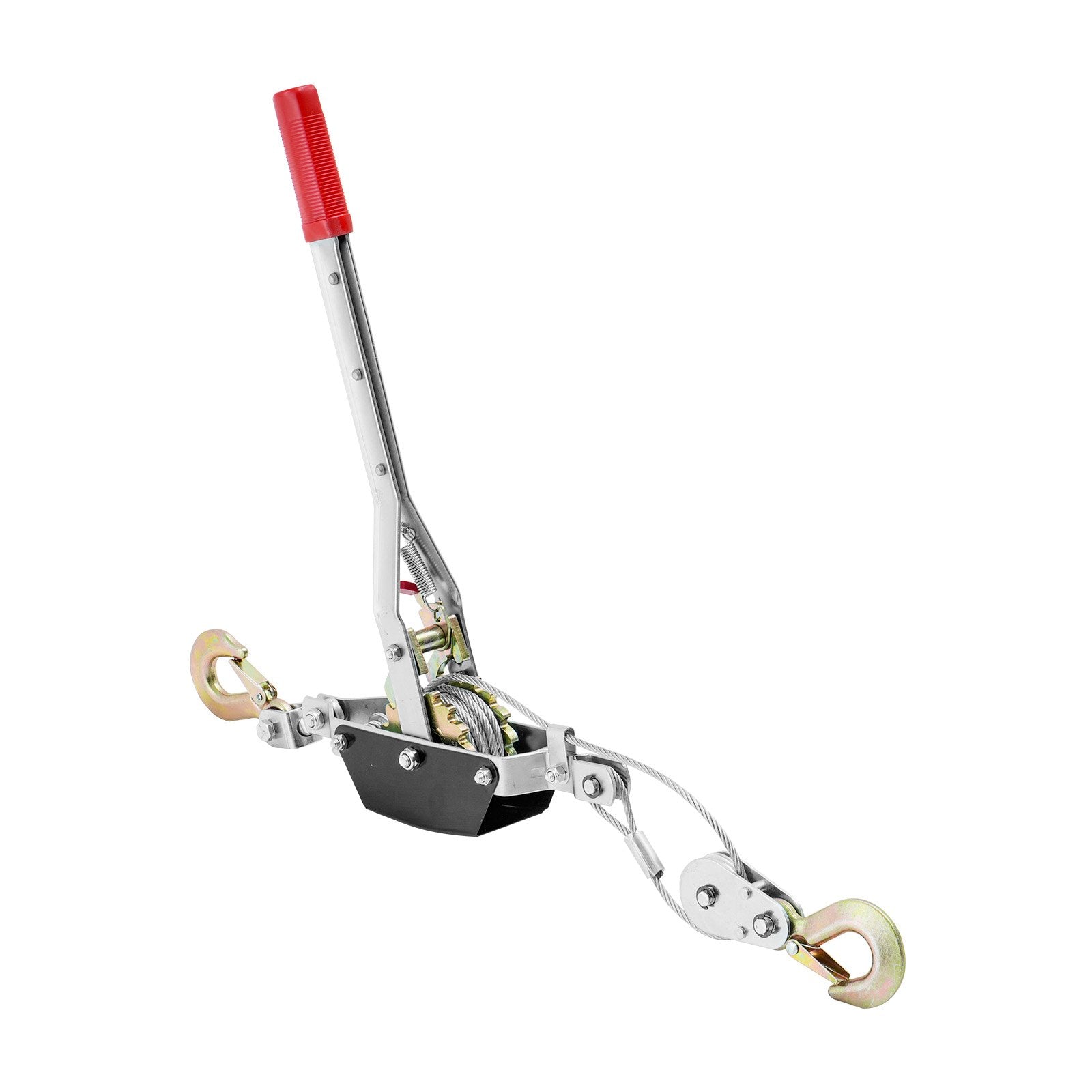 Automotive Lifts & Hoists: VEVOR Power Puller Come Along Winch 2 Ton 4409 lbs Heavy Duty Pull Hoist 2 Hooks