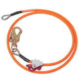 Outdoor Play Equipment: VEVOR 16mm Steel Core Flipline 8ft(2.4m) Arborist Flipline for Fall Protection