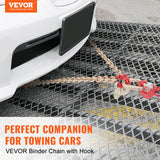 Building Materials: VEVOR V-Chain Bridle, 4364 kg Working Load Limit, 8 x 914.4 mm G80 Tow Chain with RTJ Cluster Hooks, DOT Certified, Galvanized Coating Manganese Steel & D-Shackle, for Lifting & Moving Activities