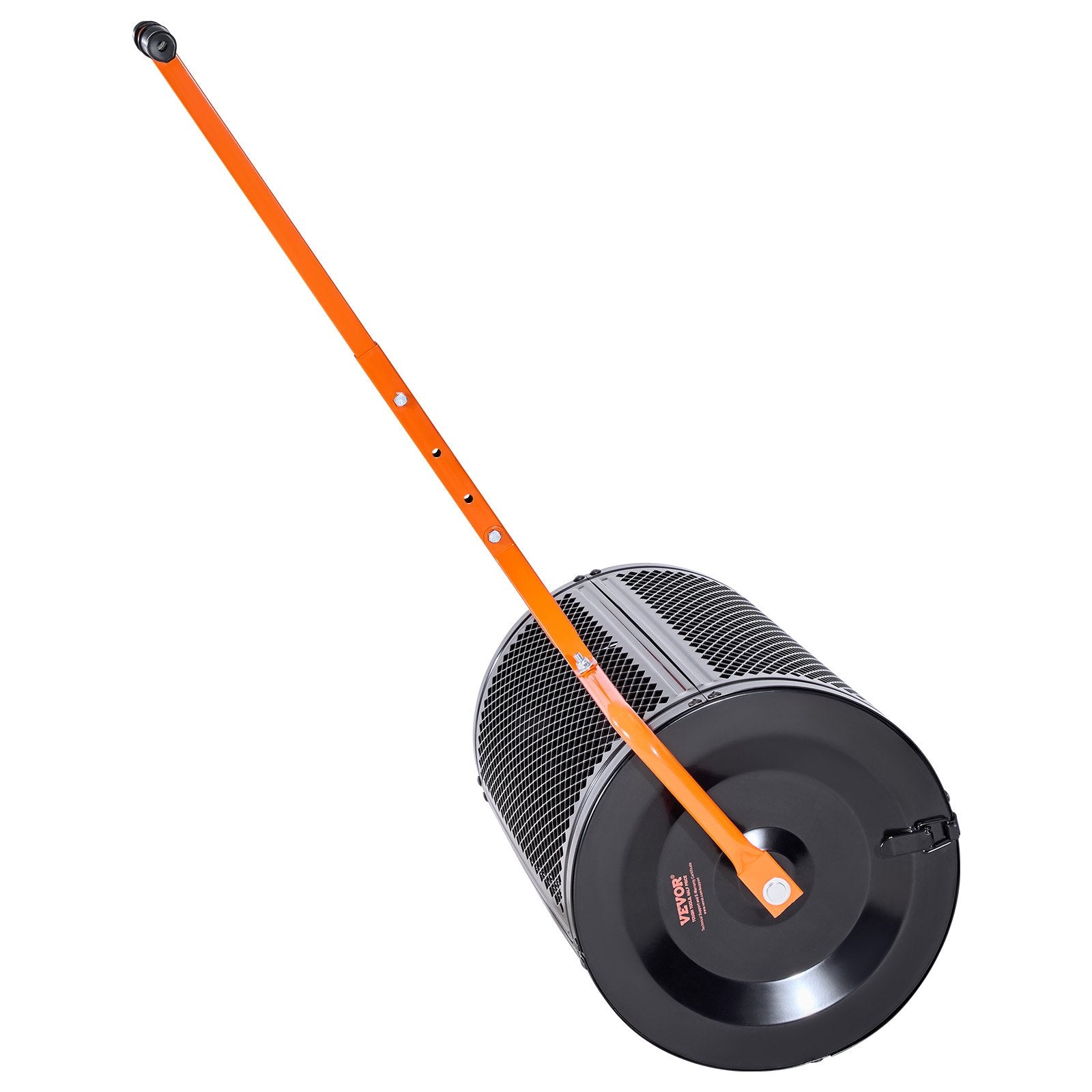 Coasters: VEVOR Compost Spreader, 24 in Wide Peat Moss Spreader with T Shaped Handle, 3 Heights Adjustable, Powder-Coated Steel Garden Peat Moss Roller, Heavy Duty Grass Seed Spreaders for Planting Seeding