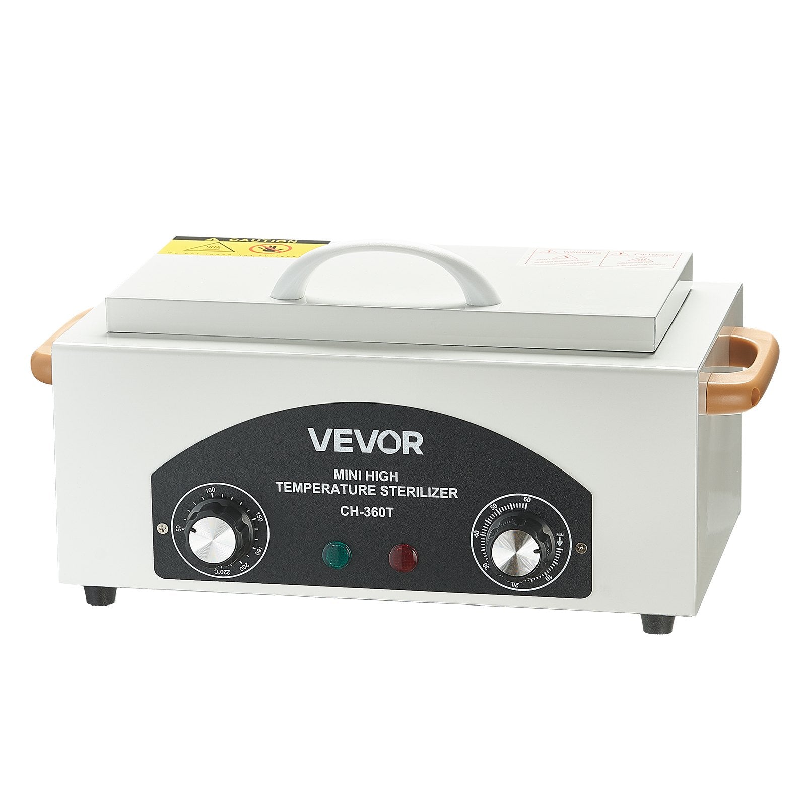 Painting Tools: VEVOR High Temperature Autoclave Machine, 2L, 300W High Temperature Cleaner Machine Box with Adjustable Temperature and Time, Dry Heat Cabinet Nail Tool Cleaner for Labs, Home, Nail and Beauty Salons