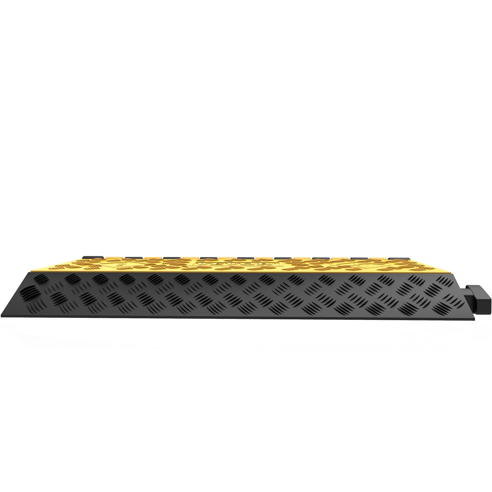 Traffic Control & Parking Tools: VEVOR Rubber Cable Guard, 3-Channel, 2 x 2.3 in - Durable Cord Protection Ramp for Driveways, 6600 lbs Capacity