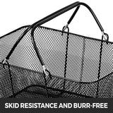 Retail: VEVOR Shopping Baskets with Handles, 12PCS, Black Metal Shopping Basket, Portable Wire Shopping Basket, Black Wire Mesh shopping Basket Set for Supermarkets, Retail Stores, Grocery Shopping, Black