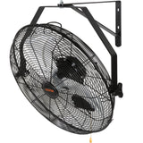 Fan Accessories: VEVOR Industrial Wall Mount Fan Waterproof Metal Fan 17.6'' 3 Speed Airflow