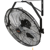 Fan Accessories: VEVOR Industrial Wall Mount Fan Waterproof Metal Fan 17.6'' 3 Speed Airflow